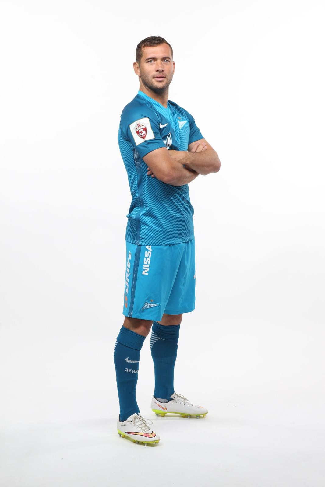 Фотосессия футболистов и тренеров основного состава ФК «Зенит» сезона 2016/2017