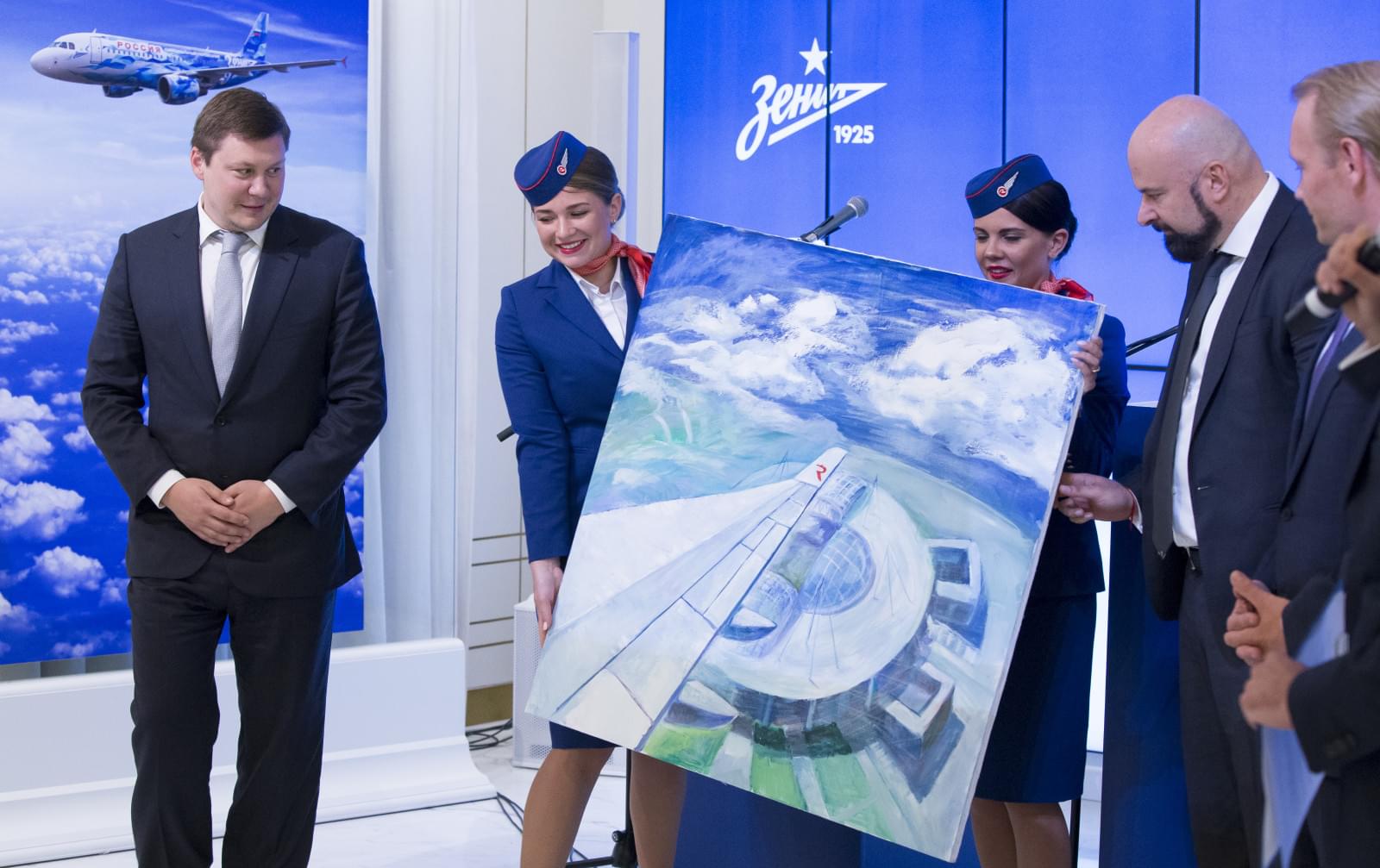 «Зенит» и авиакомпания «Россия» объявили о продолжении сотрудничества