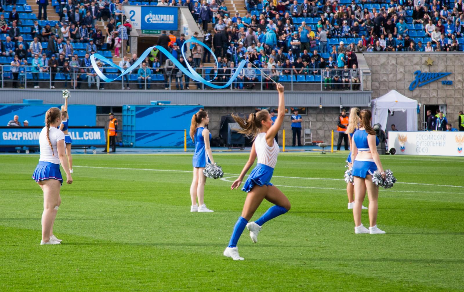Авиакомпания «Россия» на матче «Зенит» — ЦСКА