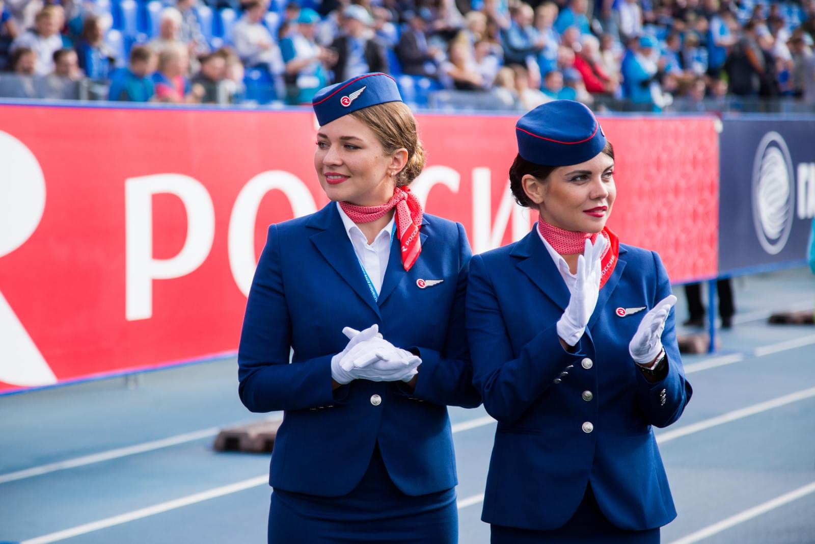 Авиакомпания «Россия» на матче «Зенит» — ЦСКА