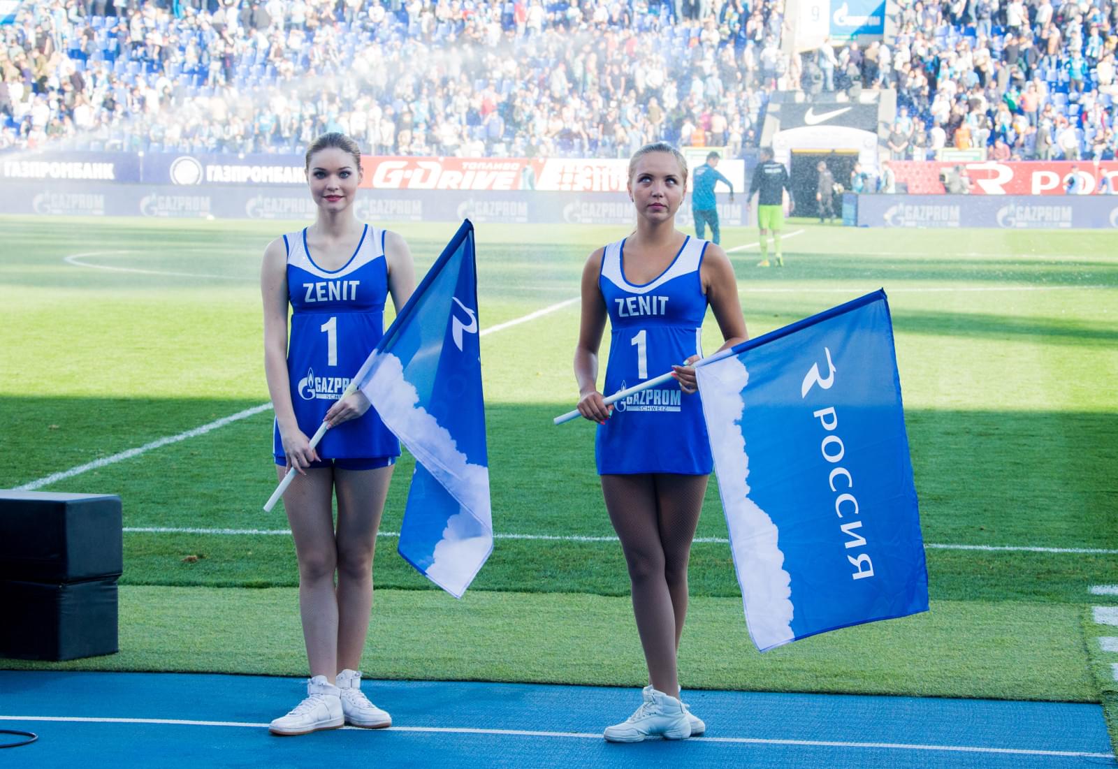 Авиакомпания «Россия» на матче «Зенит» — ЦСКА