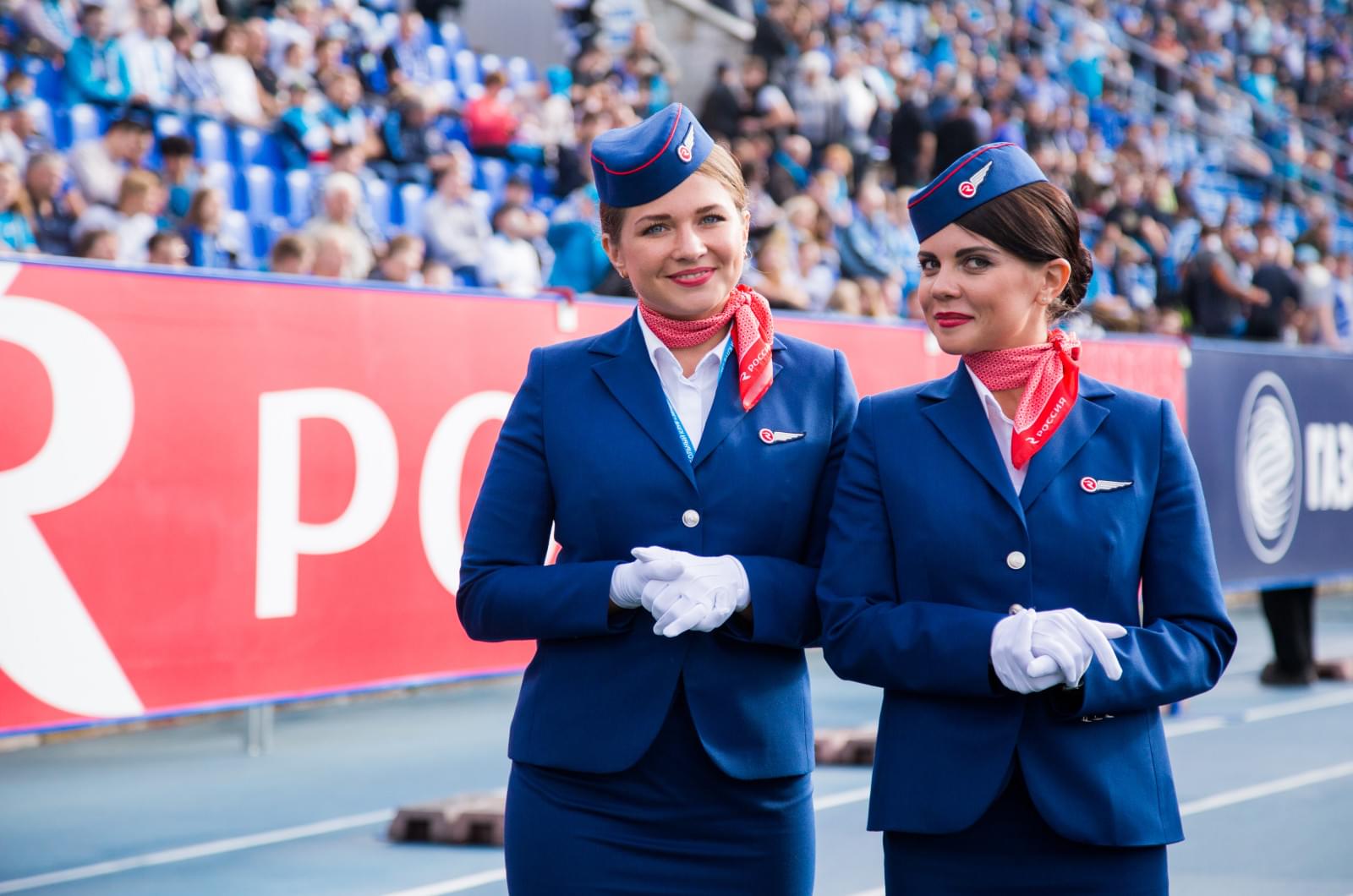 Авиакомпания «Россия» на матче «Зенит» — ЦСКА
