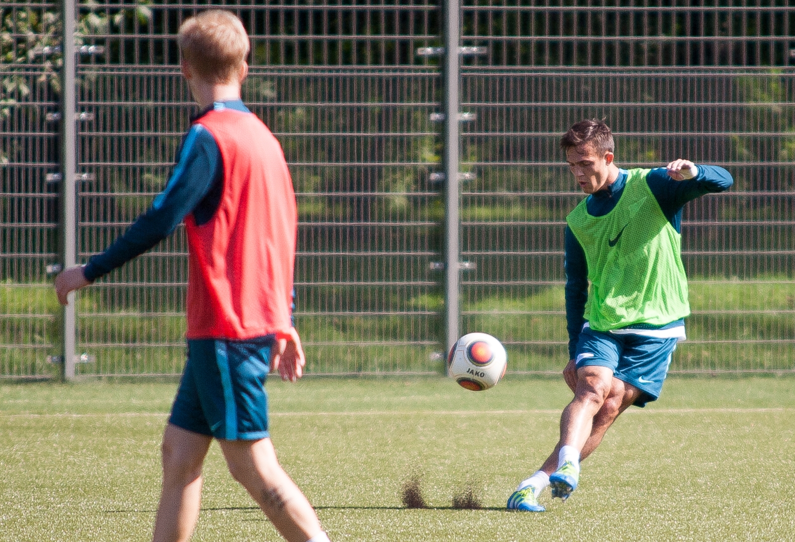 Тренировка «Зенита»-2 перед матчем с «Лучом-Энергией»
