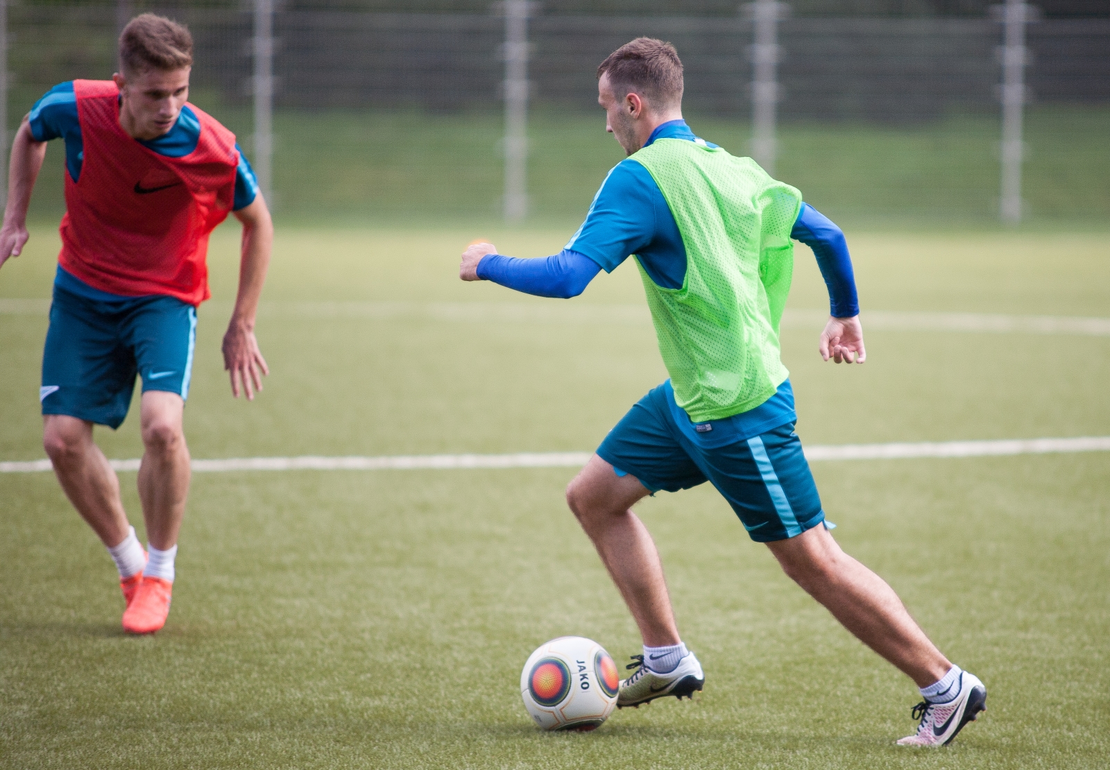 Тренировка «Зенита»-2 перед матчем с «Лучом-Энергией»