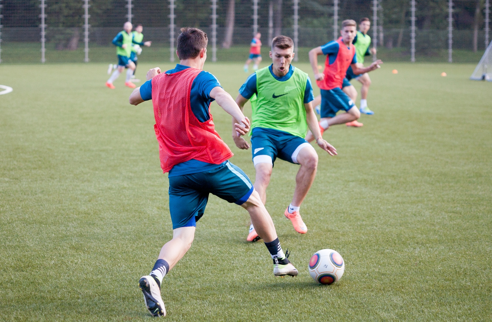 Тренировка «Зенита»-2 перед матчем с «Лучом-Энергией»