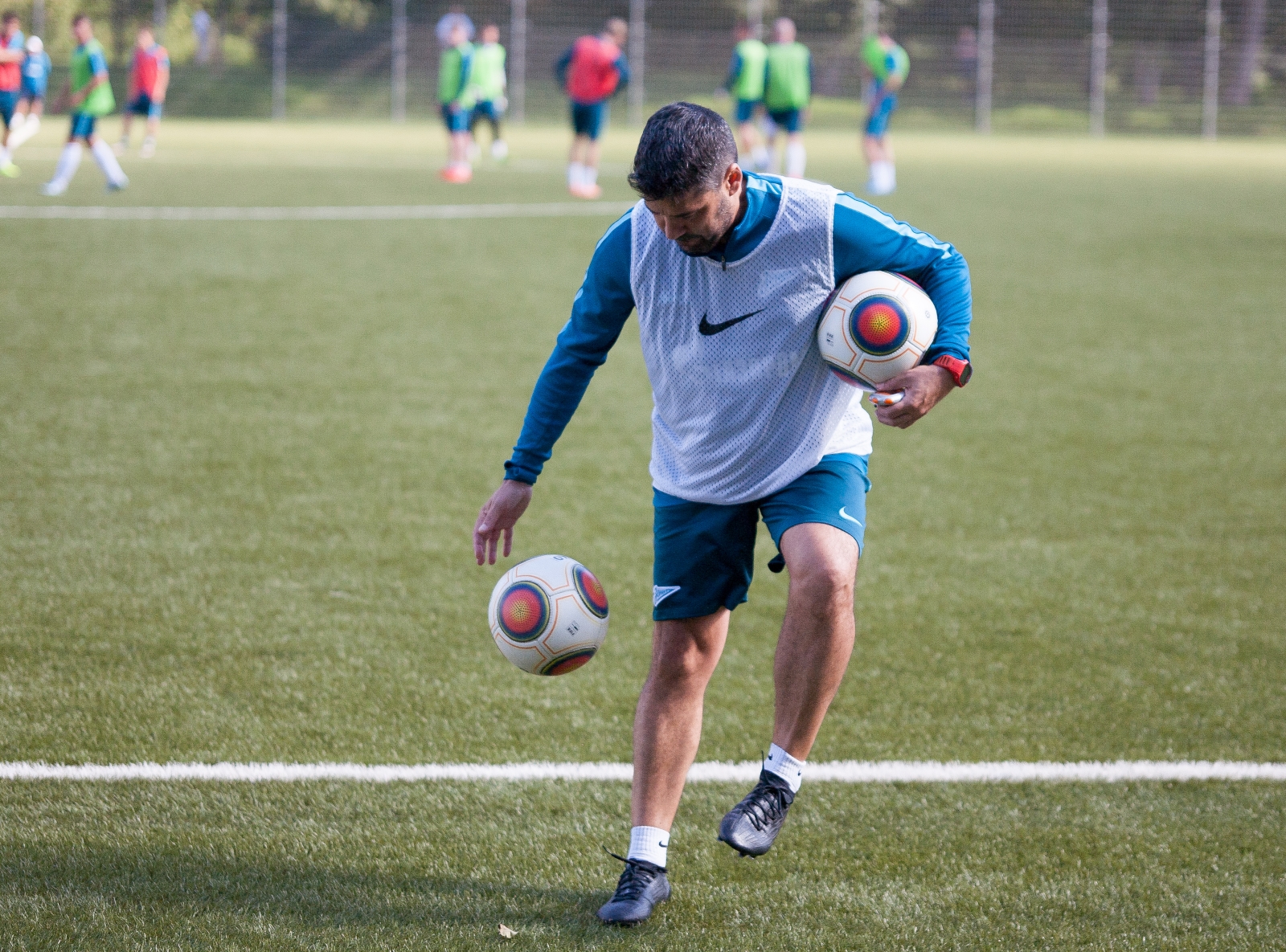 Тренировка «Зенита»-2 перед матчем с «Лучом-Энергией»