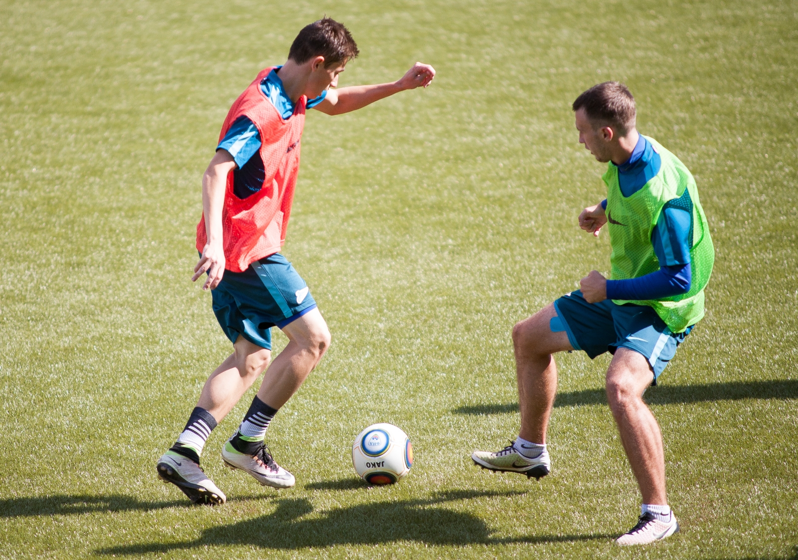 Тренировка «Зенита»-2 перед матчем с «Лучом-Энергией»