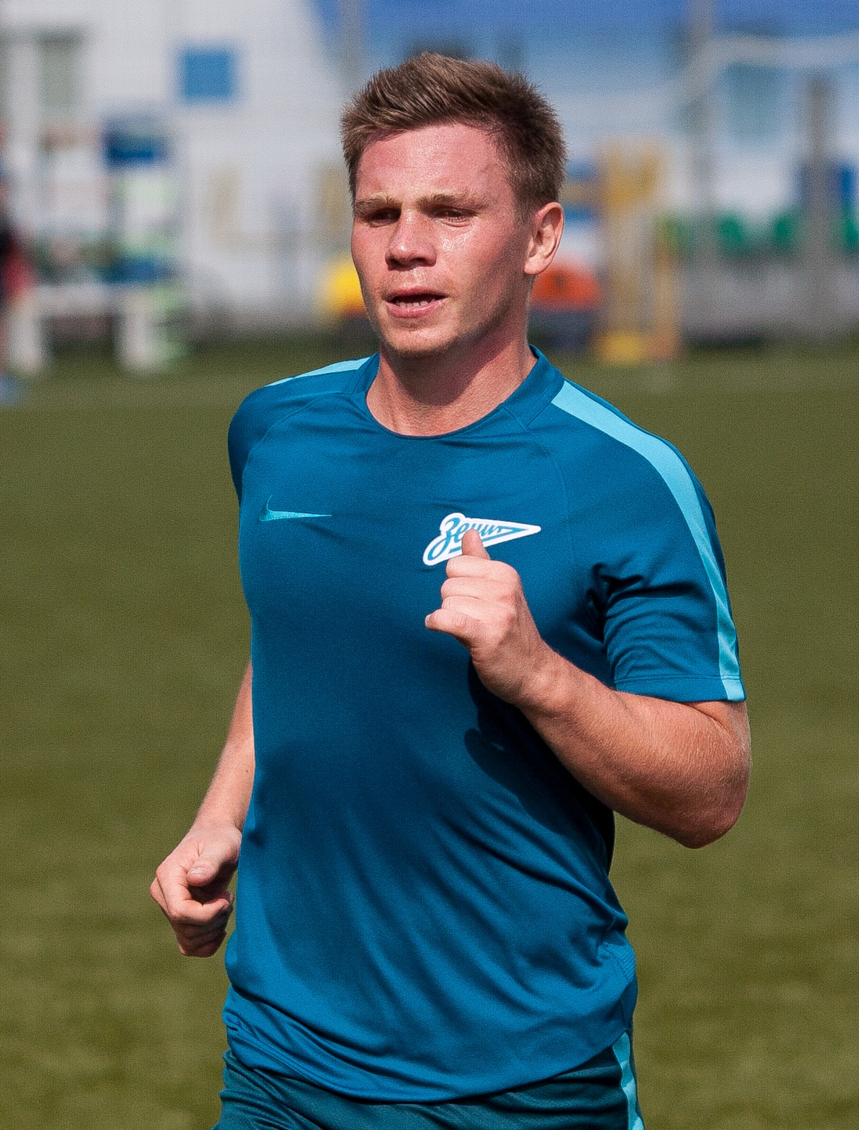 Тренировка «Зенита»-2 перед матчем с «Лучом-Энергией»