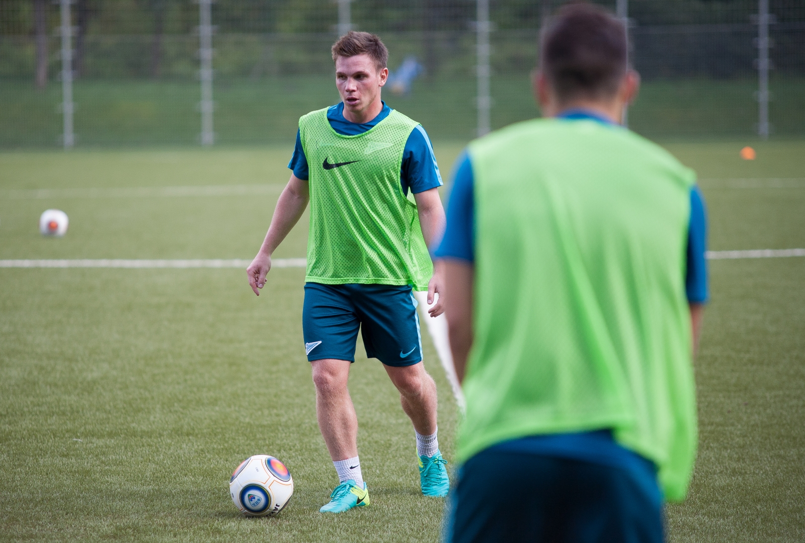 Тренировка «Зенита»-2 перед матчем с «Лучом-Энергией»