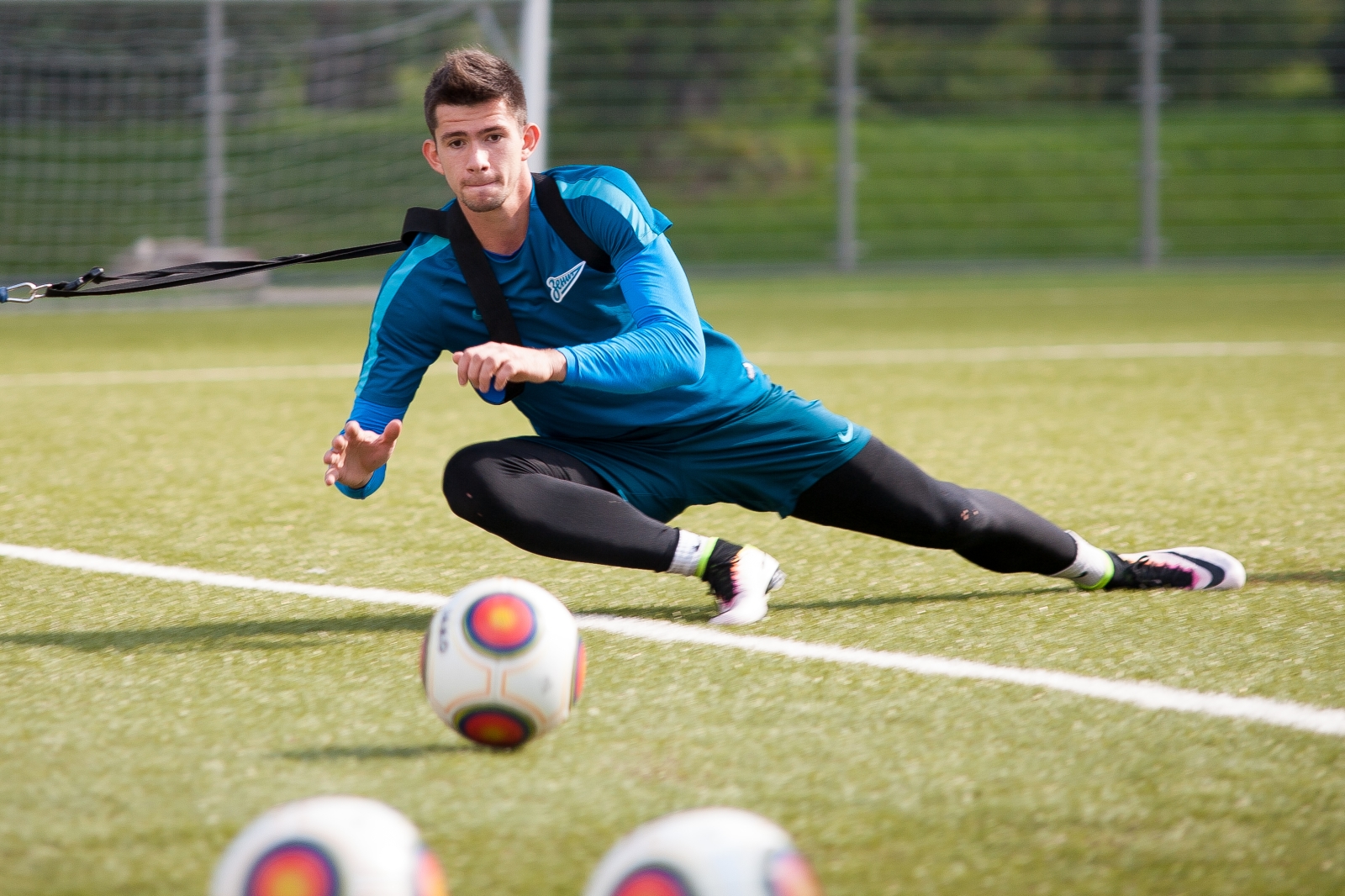 Тренировка «Зенита»-2 перед матчем с «Лучом-Энергией»