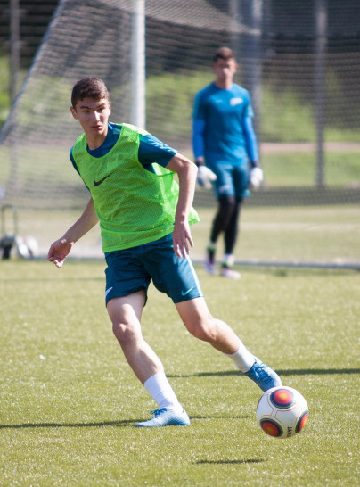 Тренировка «Зенита»-2 перед матчем с «Лучом-Энергией»