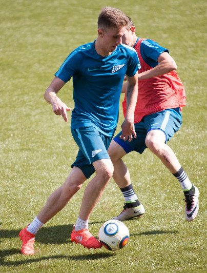 Тренировка «Зенита»-2 перед матчем с «Лучом-Энергией»