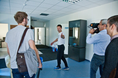Константин Зырянов провел экскурсию для журналистов на территории тренировочной базы «Зенита»-2