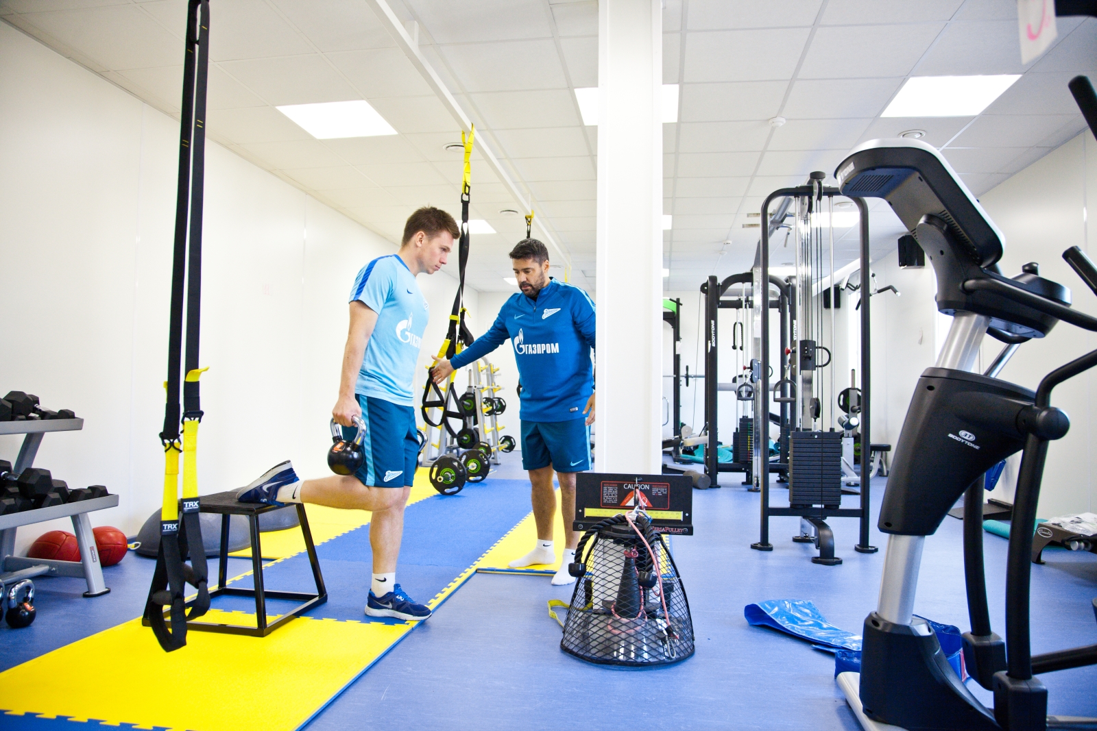 Константин Зырянов провел экскурсию для журналистов на территории тренировочной базы «Зенита»-2