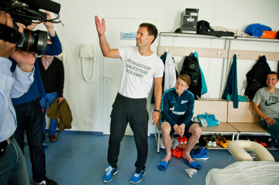 Константин Зырянов провел экскурсию для журналистов на территории тренировочной базы «Зенита»-2