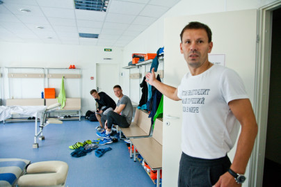 Константин Зырянов провел экскурсию для журналистов на территории тренировочной базы «Зенита»-2