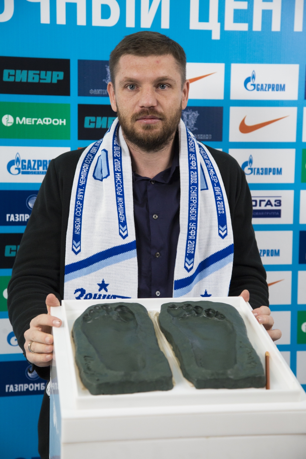 Алексей Игонин, вошел в Аллею славы «Зенита»