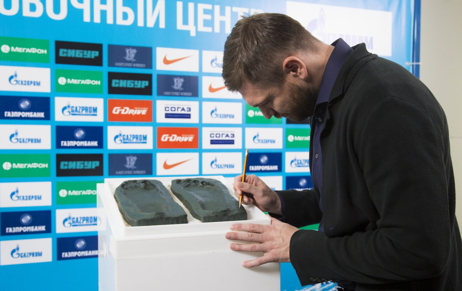 Алексей Игонин, вошел в Аллею славы «Зенита»