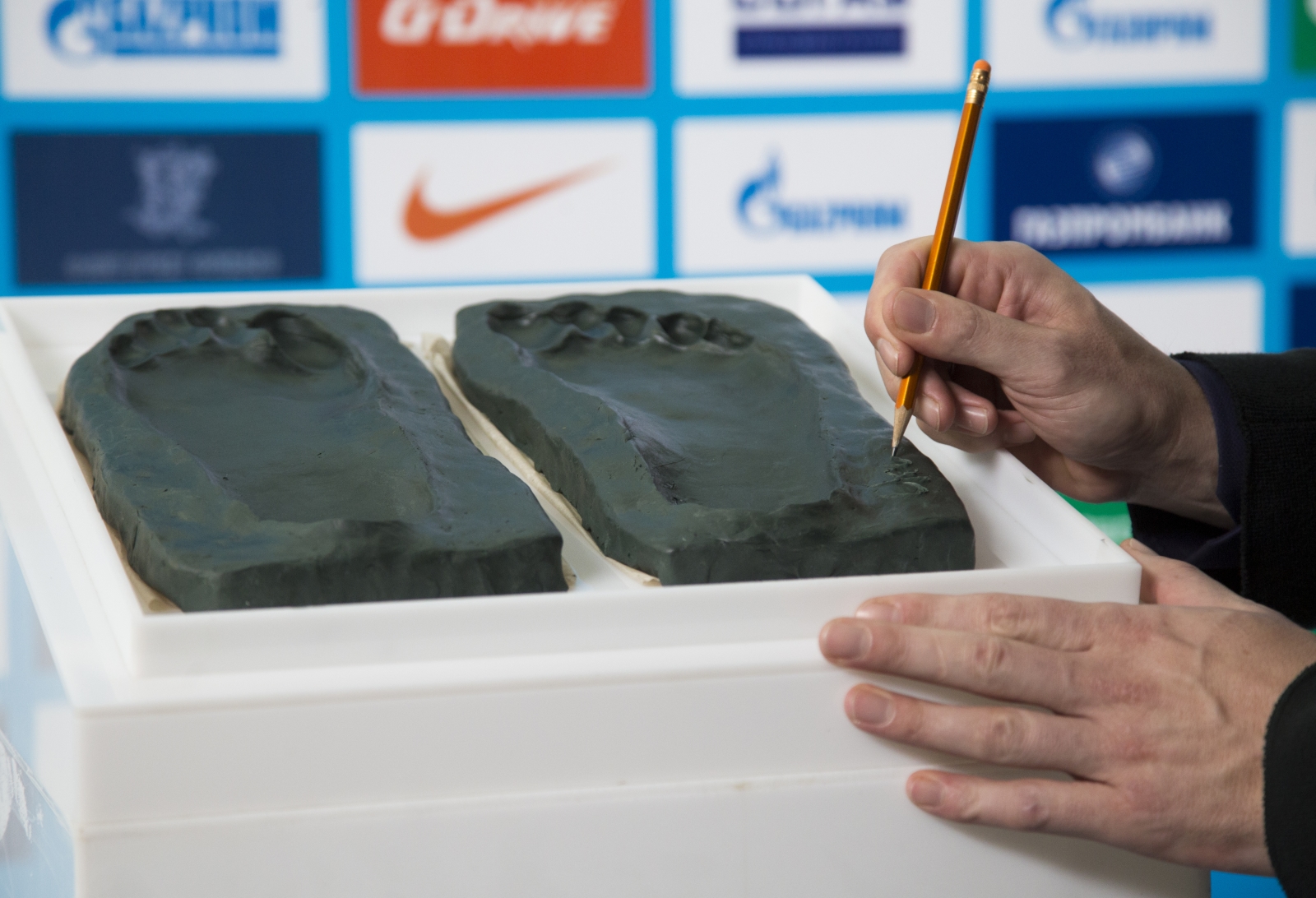 Алексей Игонин, вошел в Аллею славы «Зенита»