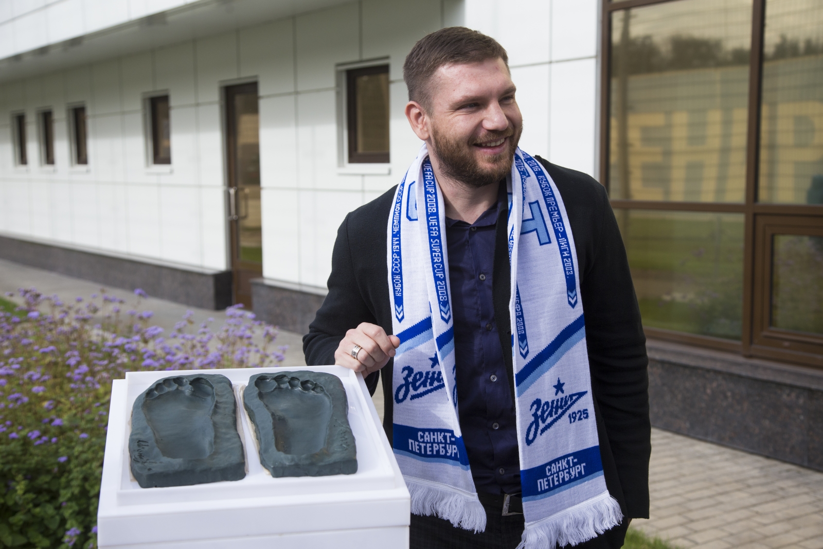 Алексей Игонин, вошел в Аллею славы «Зенита»