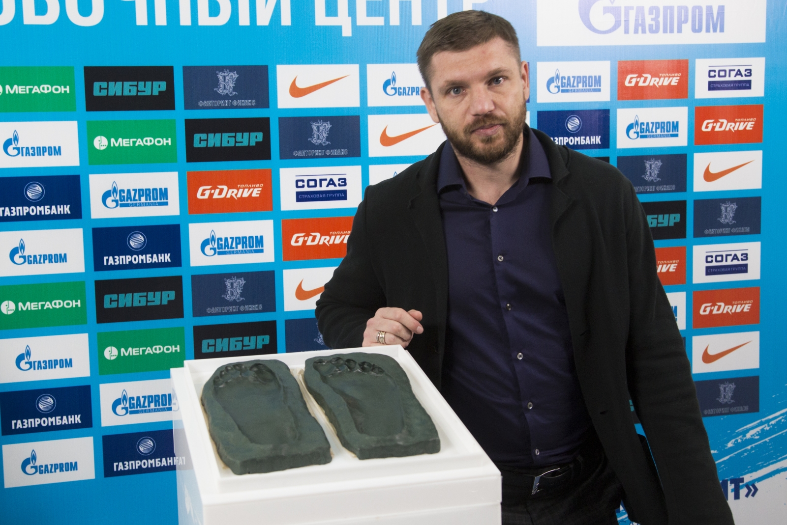 Алексей Игонин, вошел в Аллею славы «Зенита»