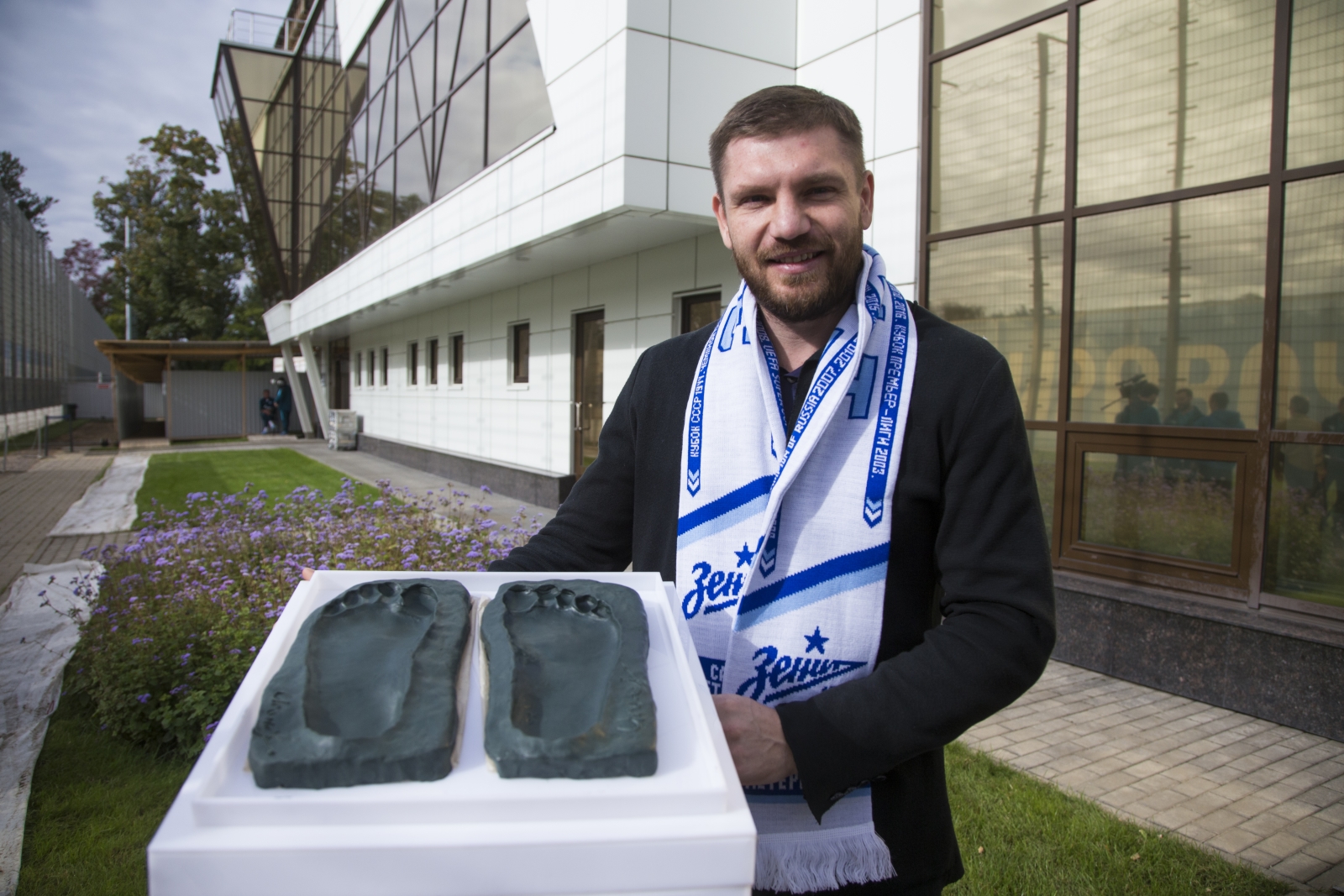 Алексей Игонин, вошел в Аллею славы «Зенита»