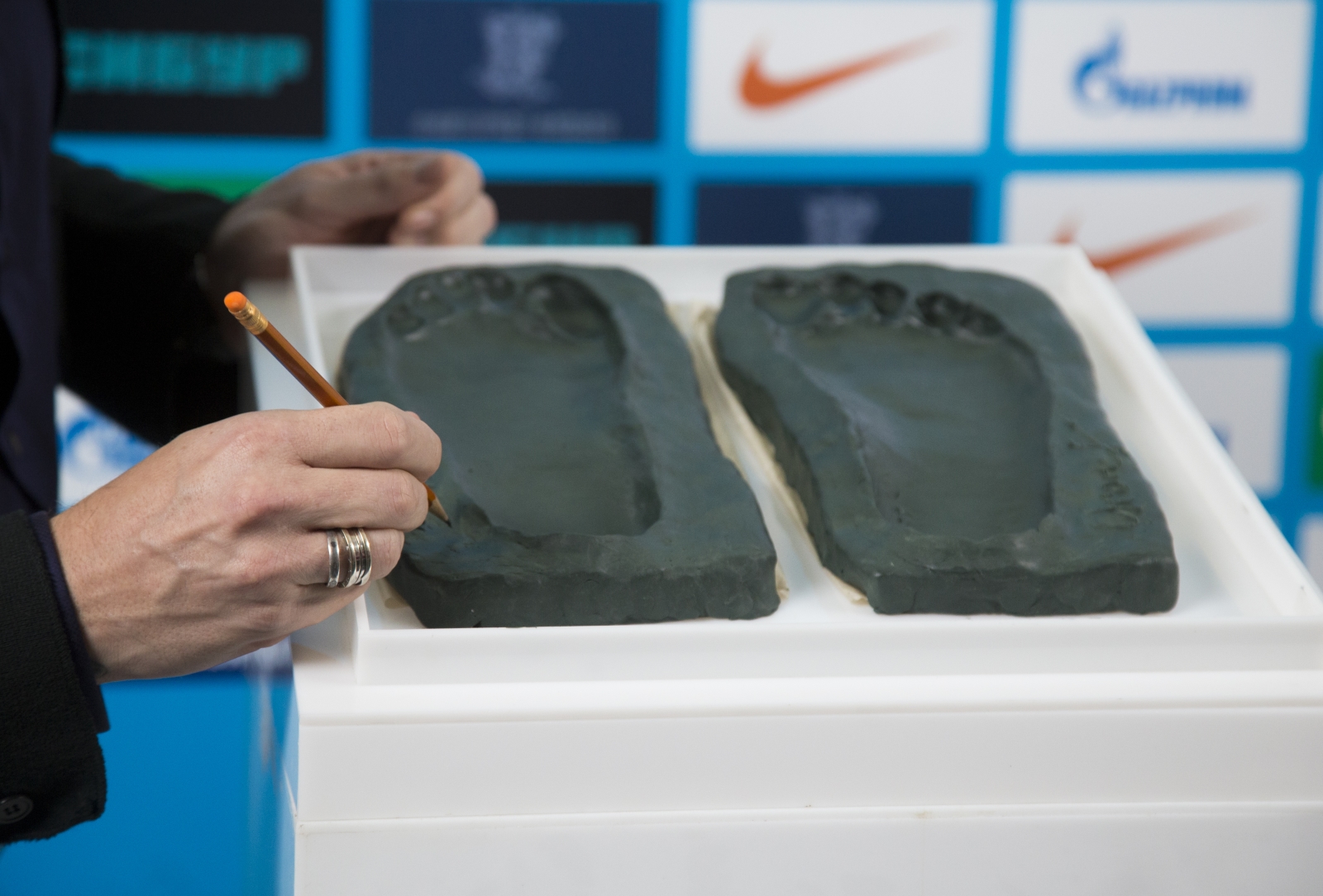 Алексей Игонин, вошел в Аллею славы «Зенита»