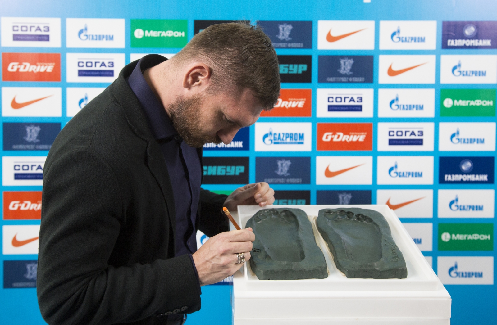 Алексей Игонин, вошел в Аллею славы «Зенита»