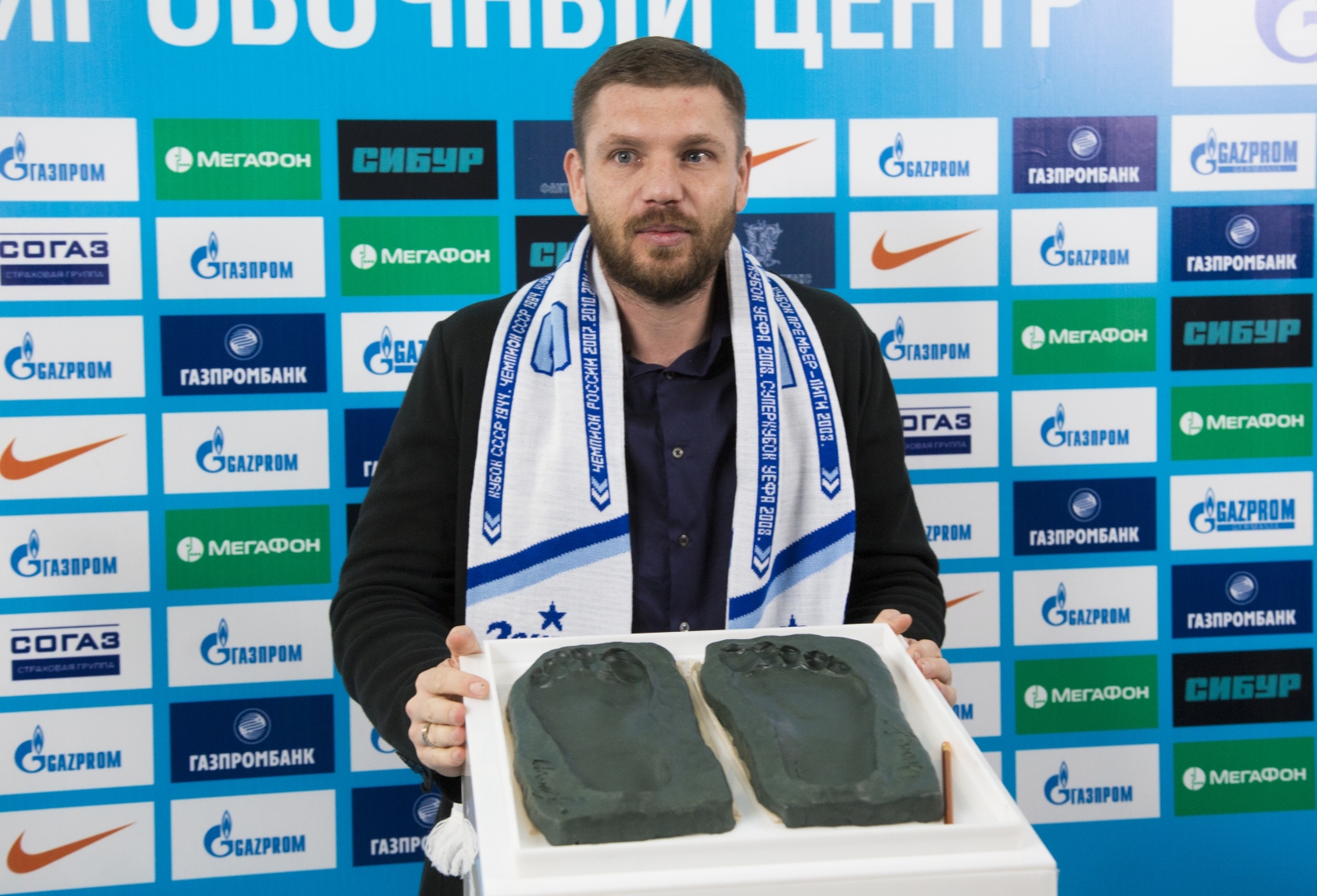 Алексей Игонин, вошел в Аллею славы «Зенита»