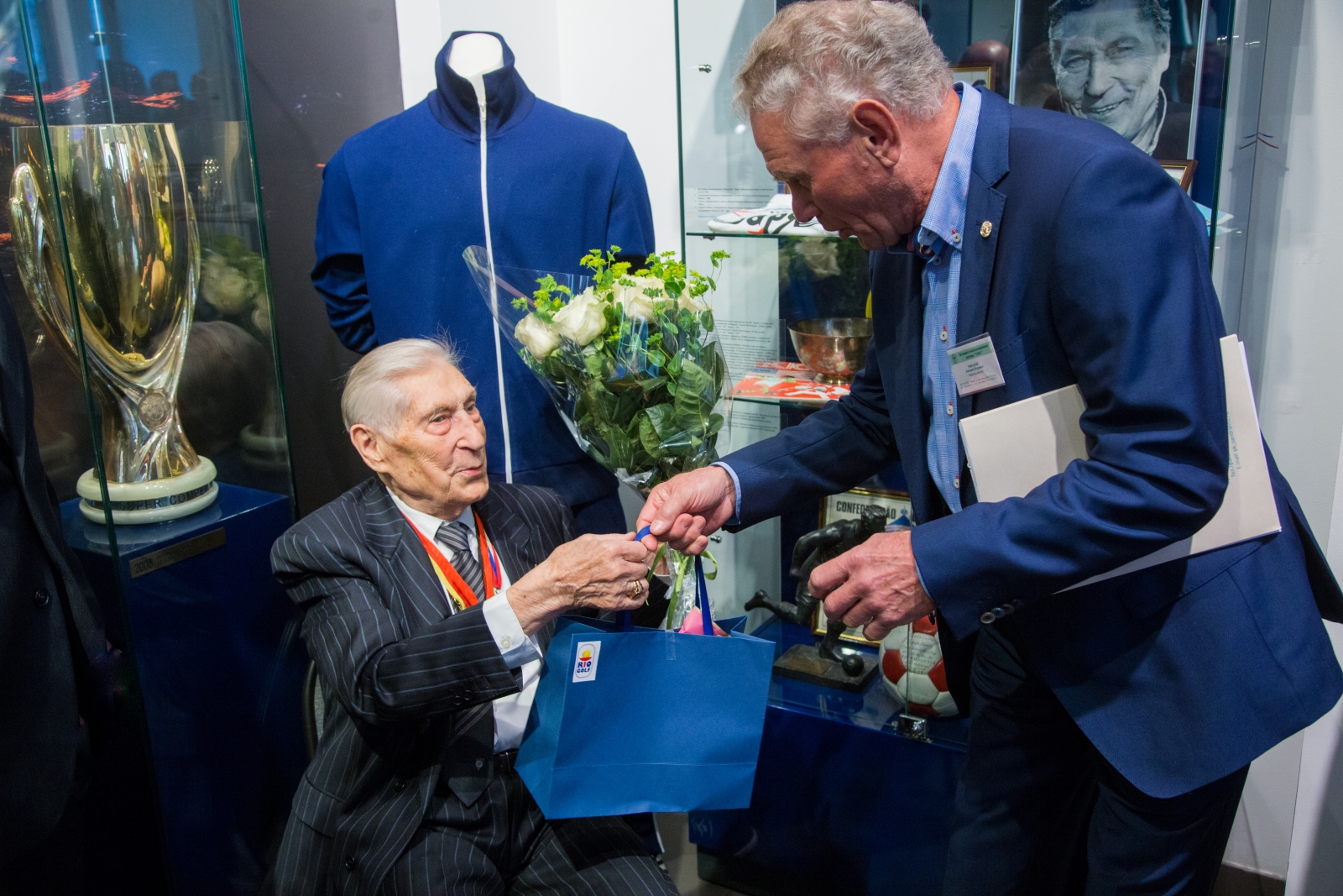 Открытие выставки, посвященной 90-летию Германа Зонина