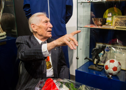 Открытие выставки, посвященной 90-летию Германа Зонина