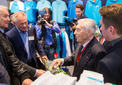 Открытие выставки, посвященной 90-летию Германа Зонина