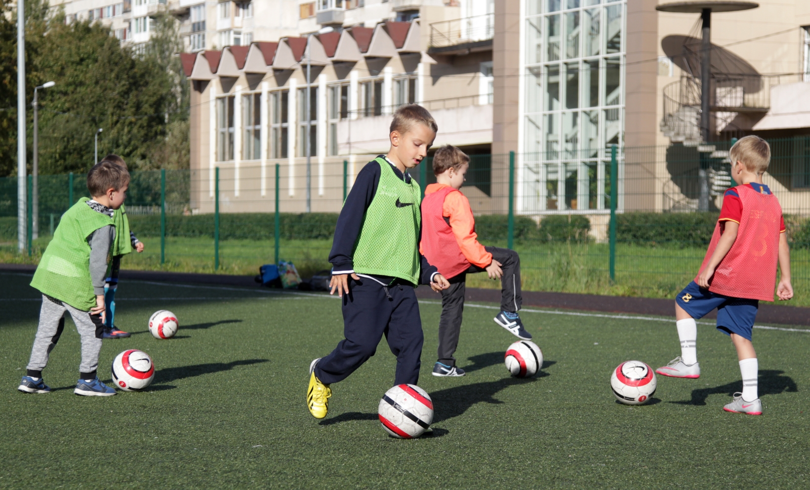 Отбор в филиале Академии «Зенита» на Васильевском острове