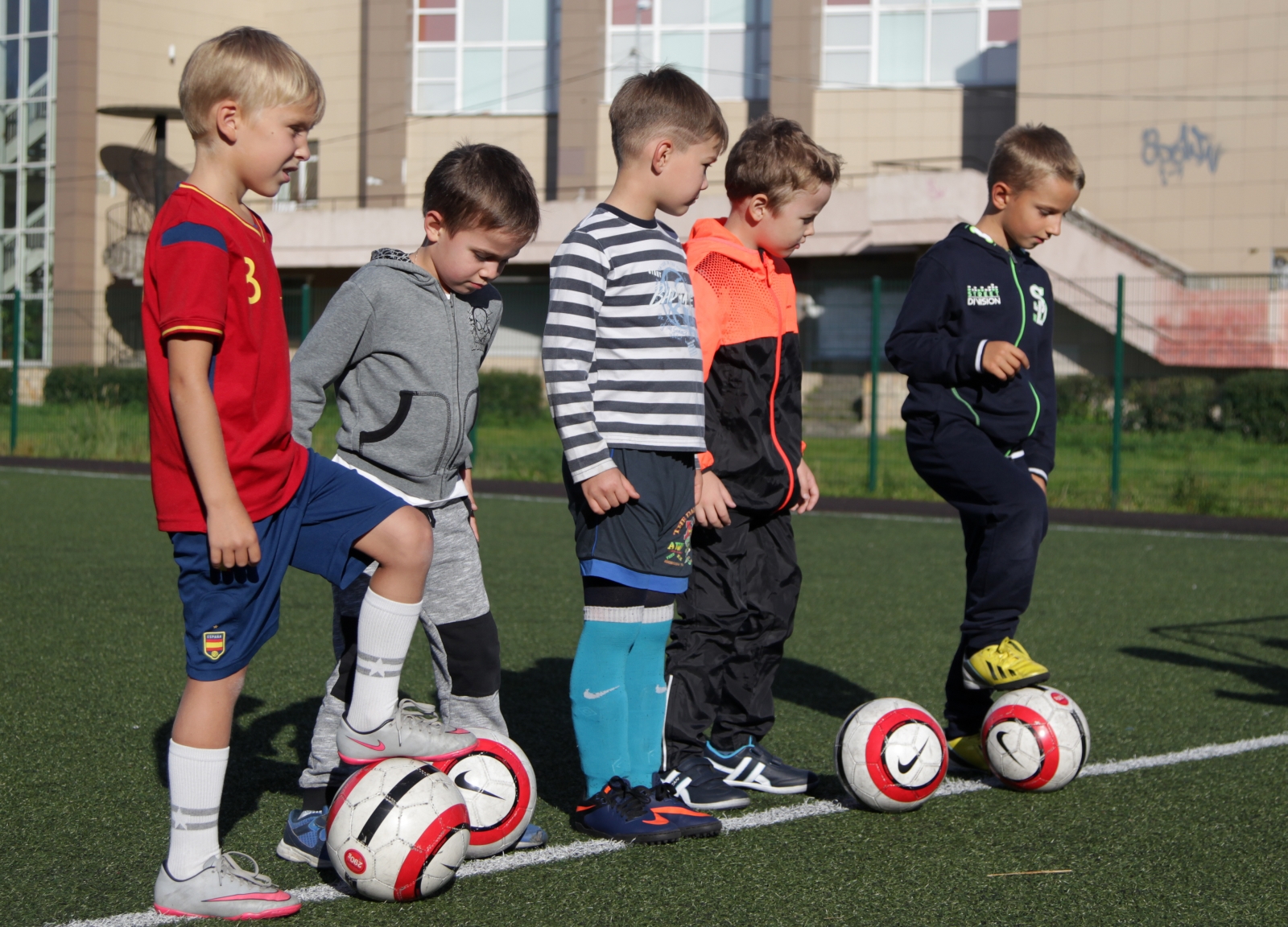 Отбор в филиале Академии «Зенита» на Васильевском острове