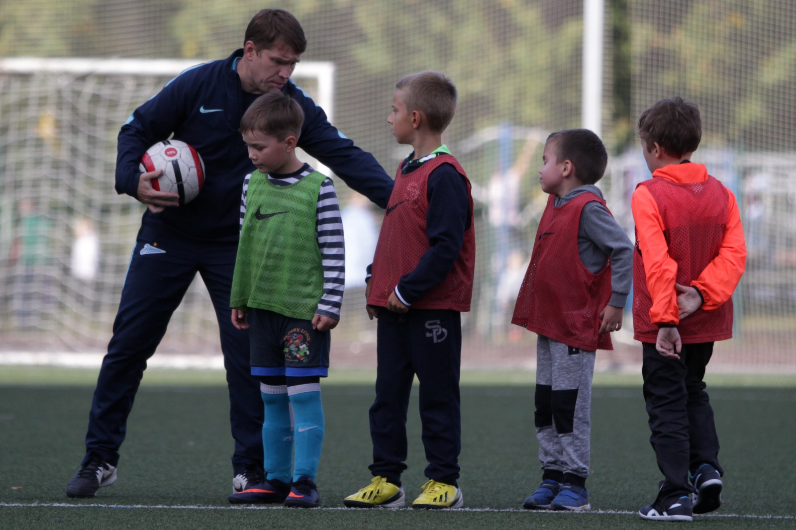 Отбор в филиале Академии «Зенита» на Васильевском острове