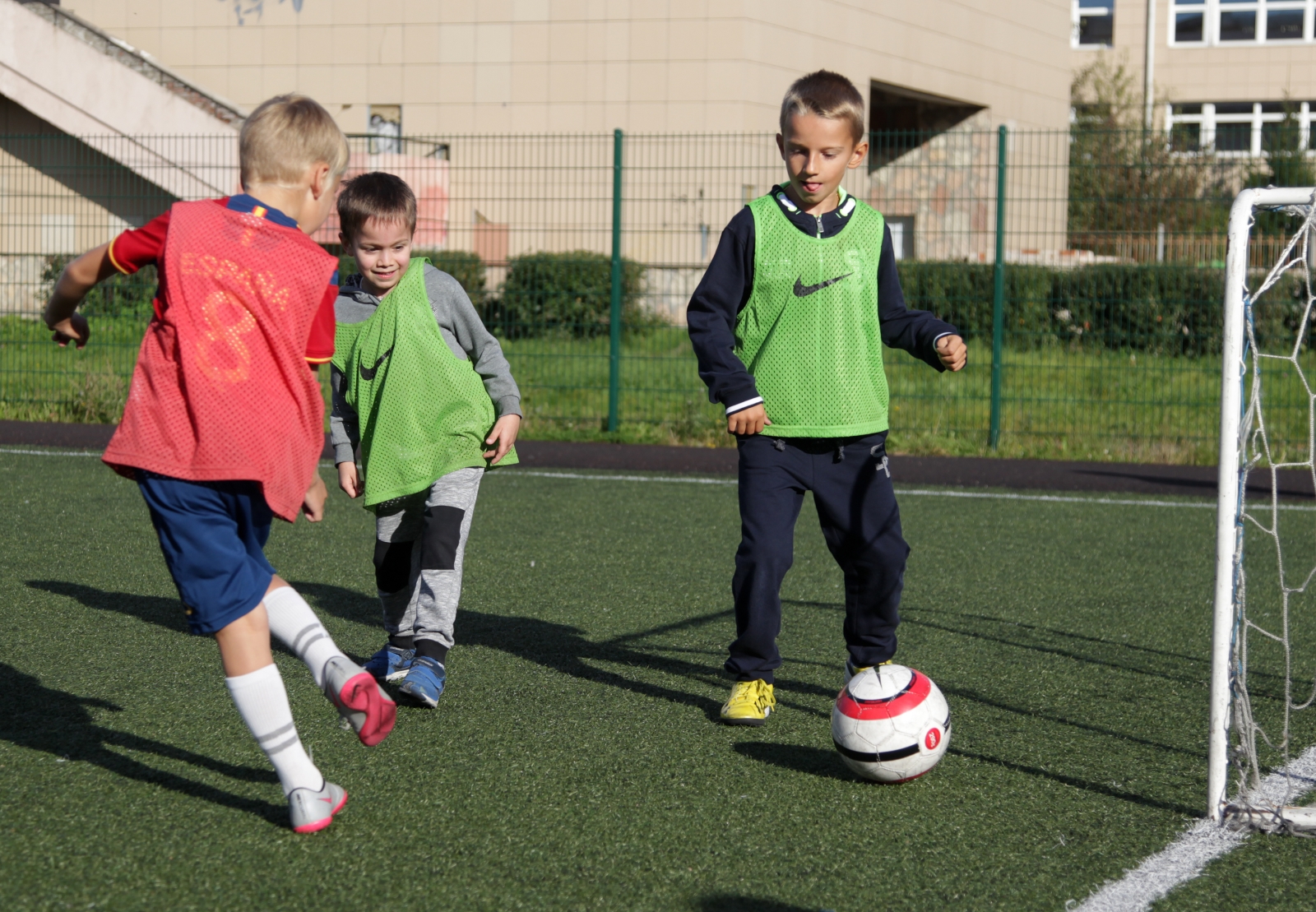 Отбор в филиале Академии «Зенита» на Васильевском острове