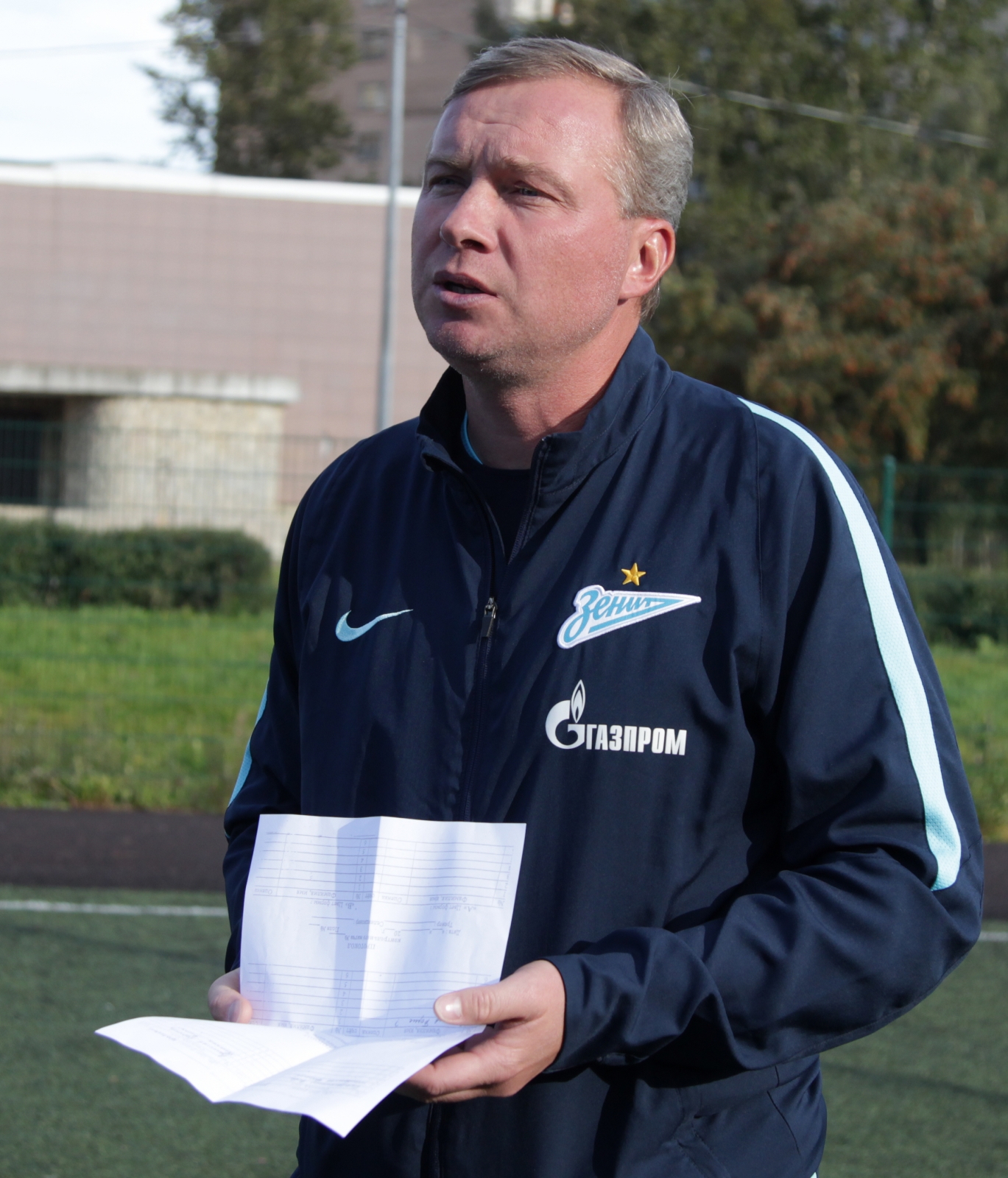 Отбор в филиале Академии «Зенита» на Васильевском острове