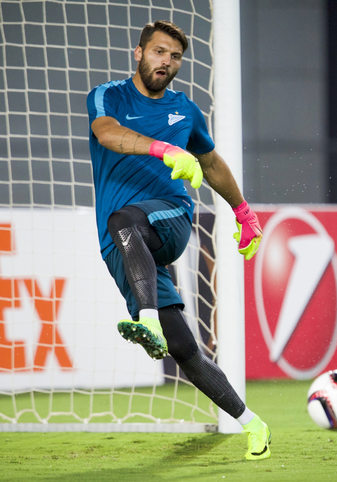 Открытая тренировка «Зенита» перед матчем с «Маккаби»