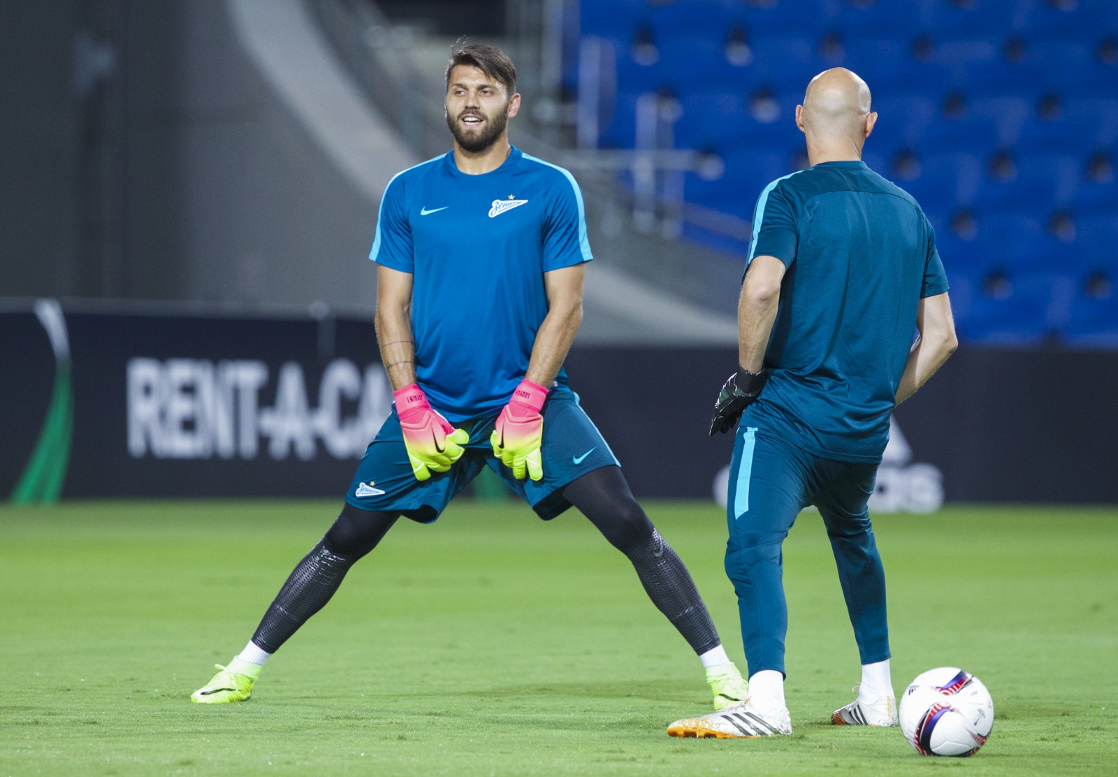 Открытая тренировка «Зенита» перед матчем с «Маккаби»