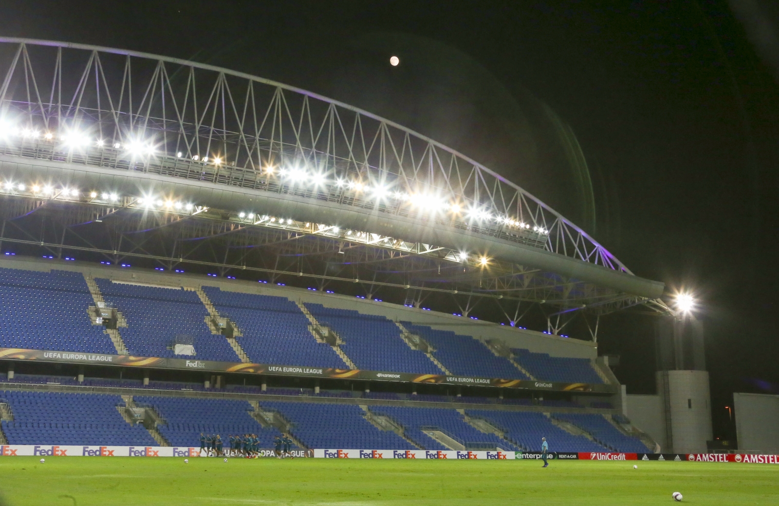 Открытая тренировка «Зенита» перед матчем с «Маккаби»