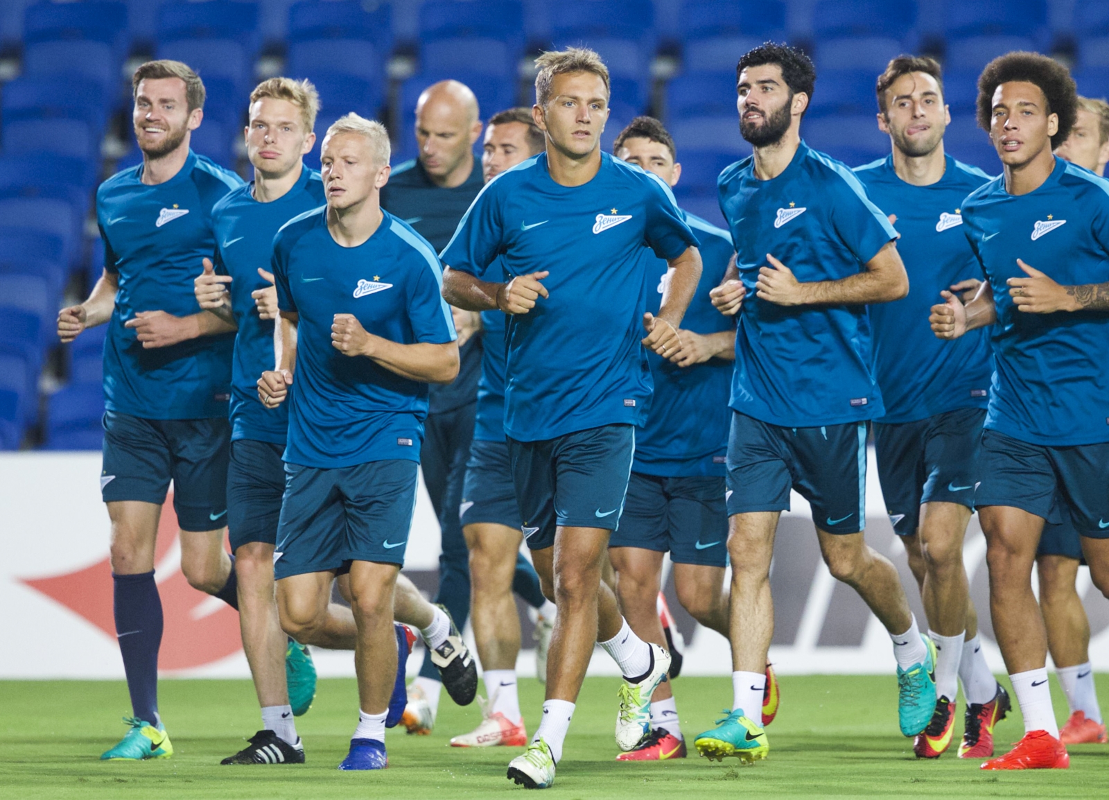 Открытая тренировка «Зенита» перед матчем с «Маккаби»