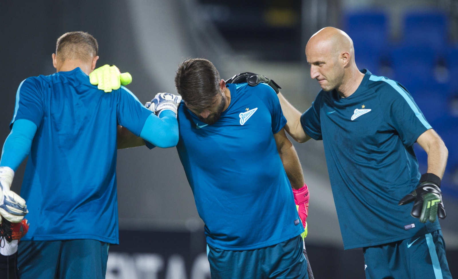 Открытая тренировка «Зенита» перед матчем с «Маккаби»