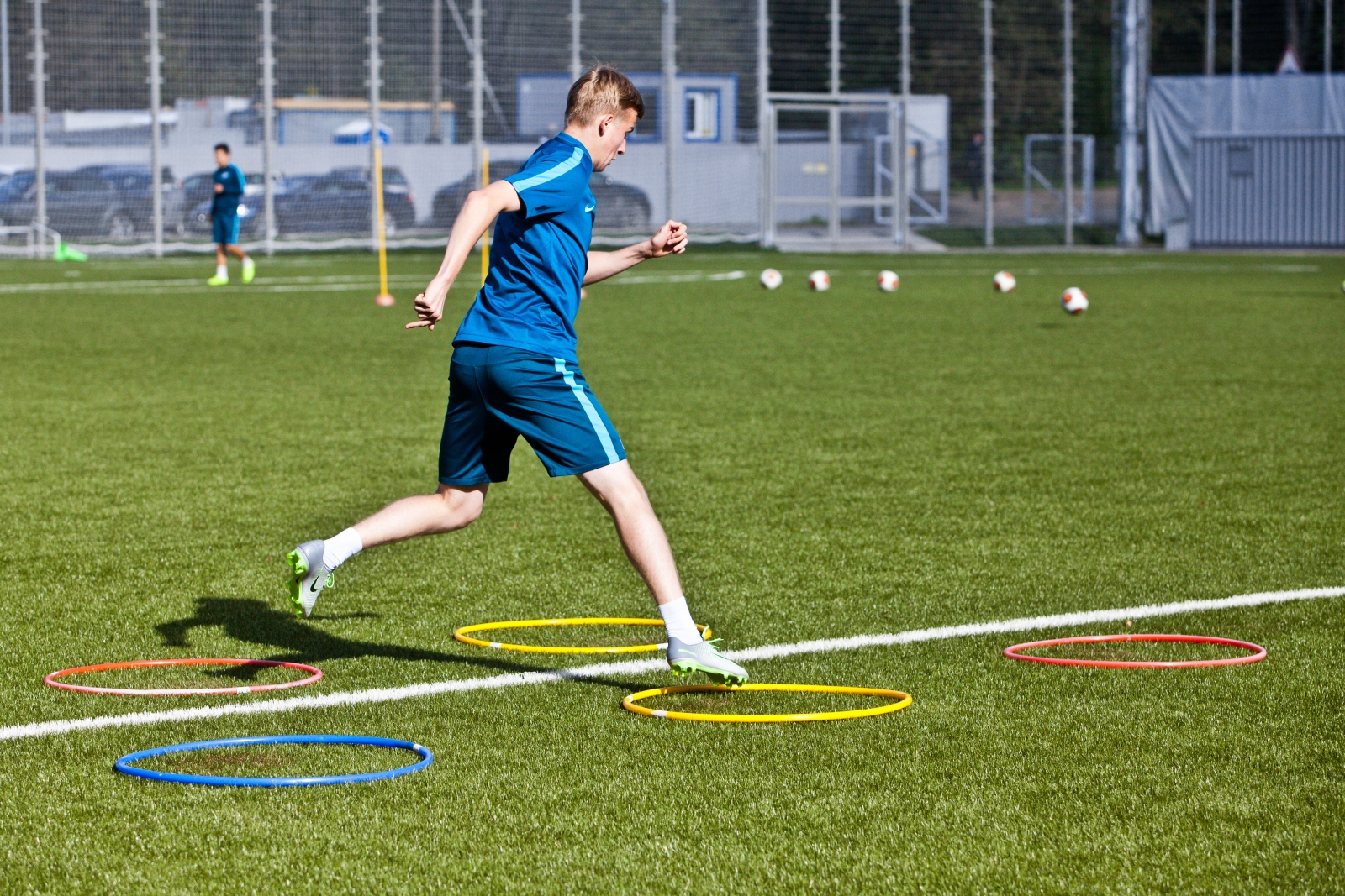 Тренировка «Зенита»-2 перед матчем с «„Тамбовом“»