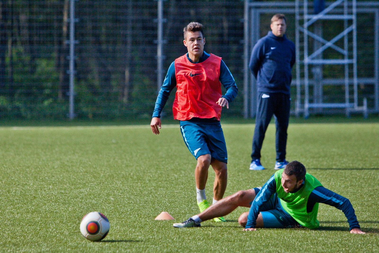 Тренировка «Зенита»-2 перед матчем с «„Тамбовом“»