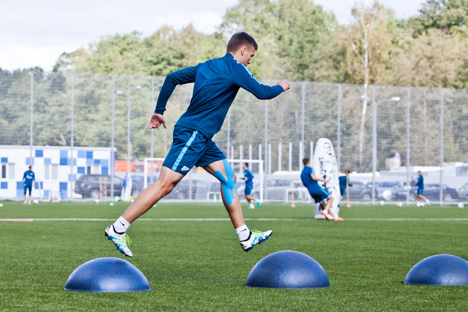 Тренировка «Зенита»-2 перед матчем с «„Тамбовом“»