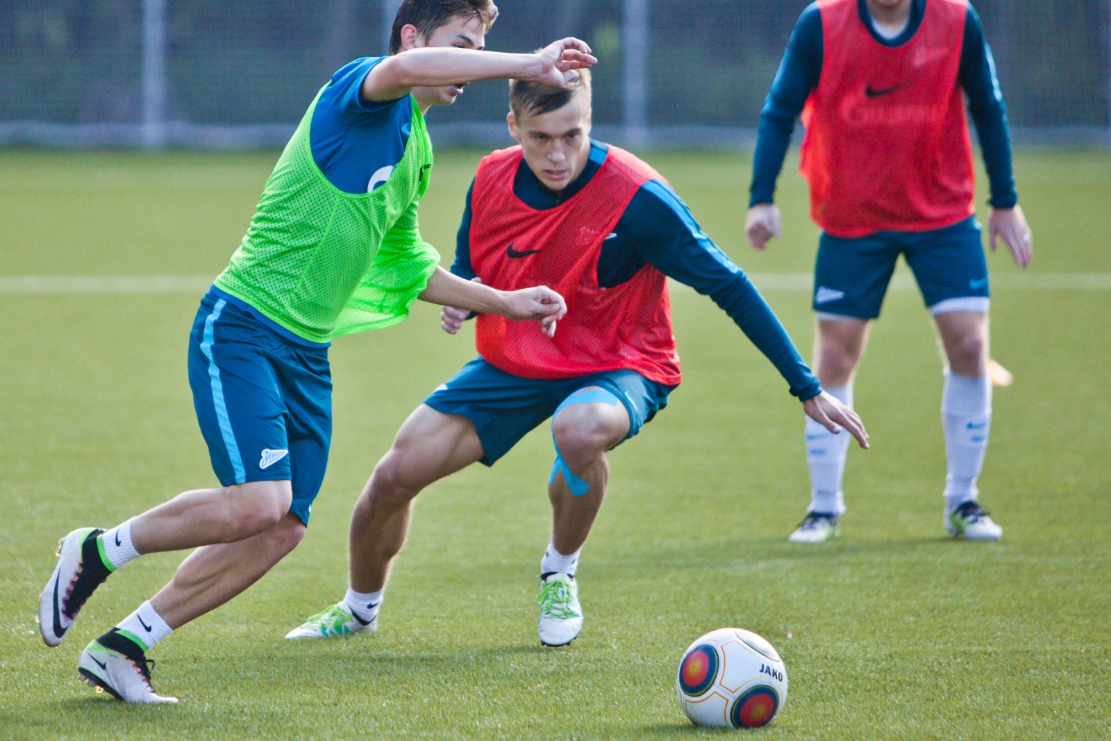 Тренировка «Зенита»-2 перед матчем с «„Тамбовом“»