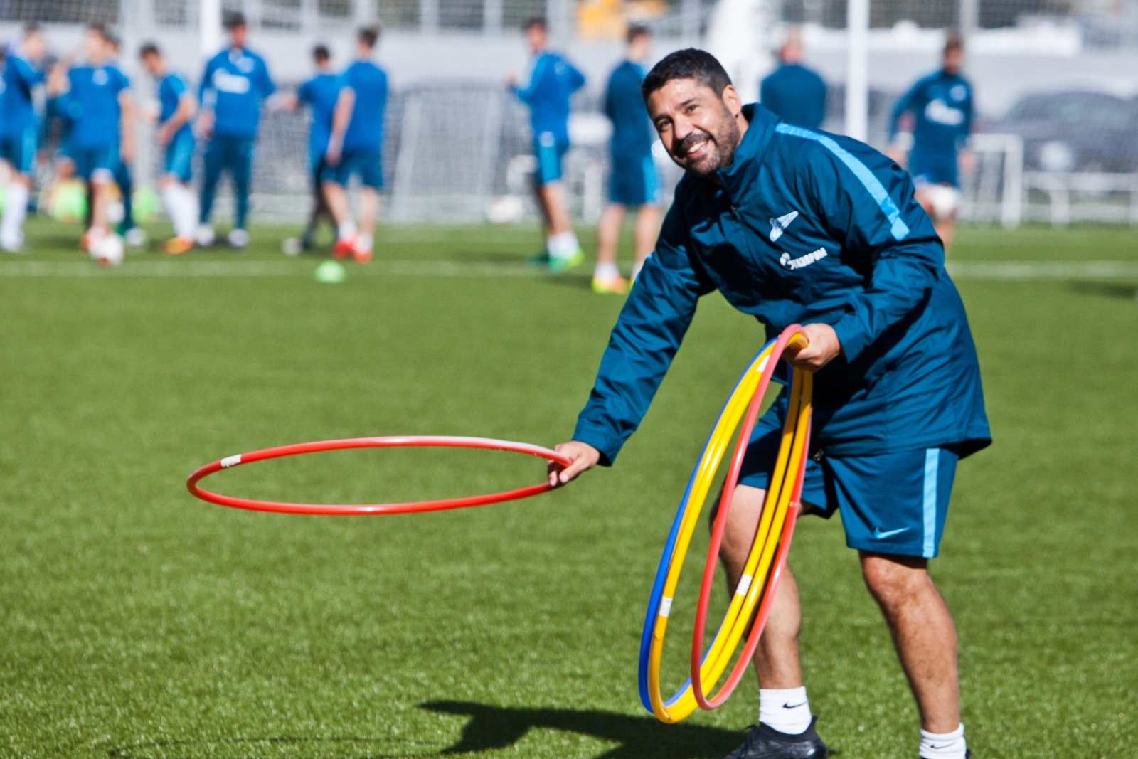 Тренировка «Зенита»-2 перед матчем с «„Тамбовом“»