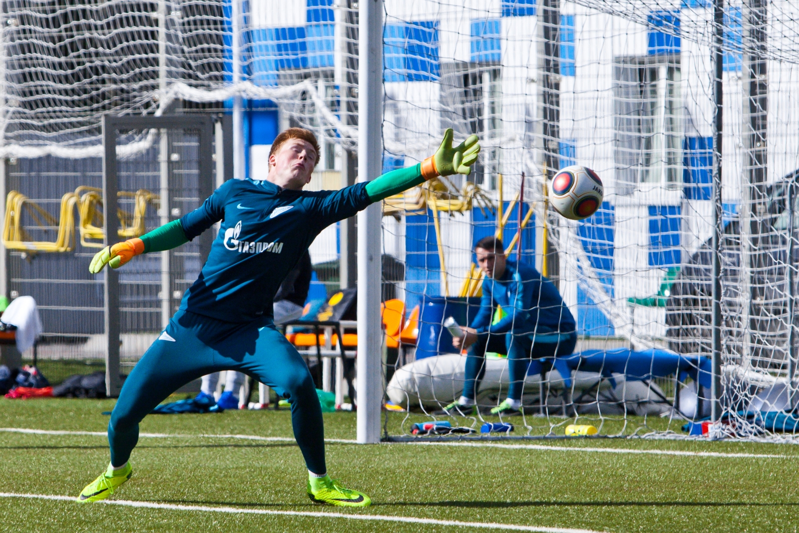 Тренировка «Зенита»-2 перед матчем с «„Тамбовом“»