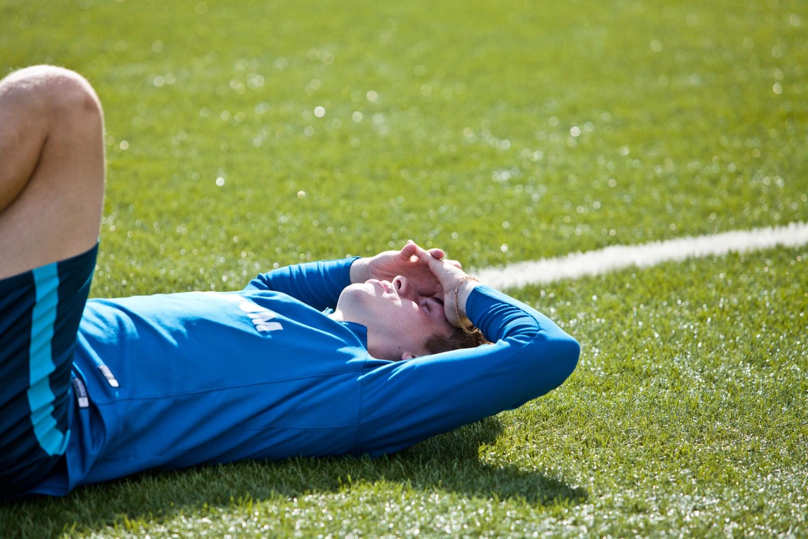 Тренировка «Зенита»-2 перед матчем с «„Тамбовом“»