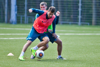 Тренировка «Зенита»-2 перед матчем с «„Тамбовом“»